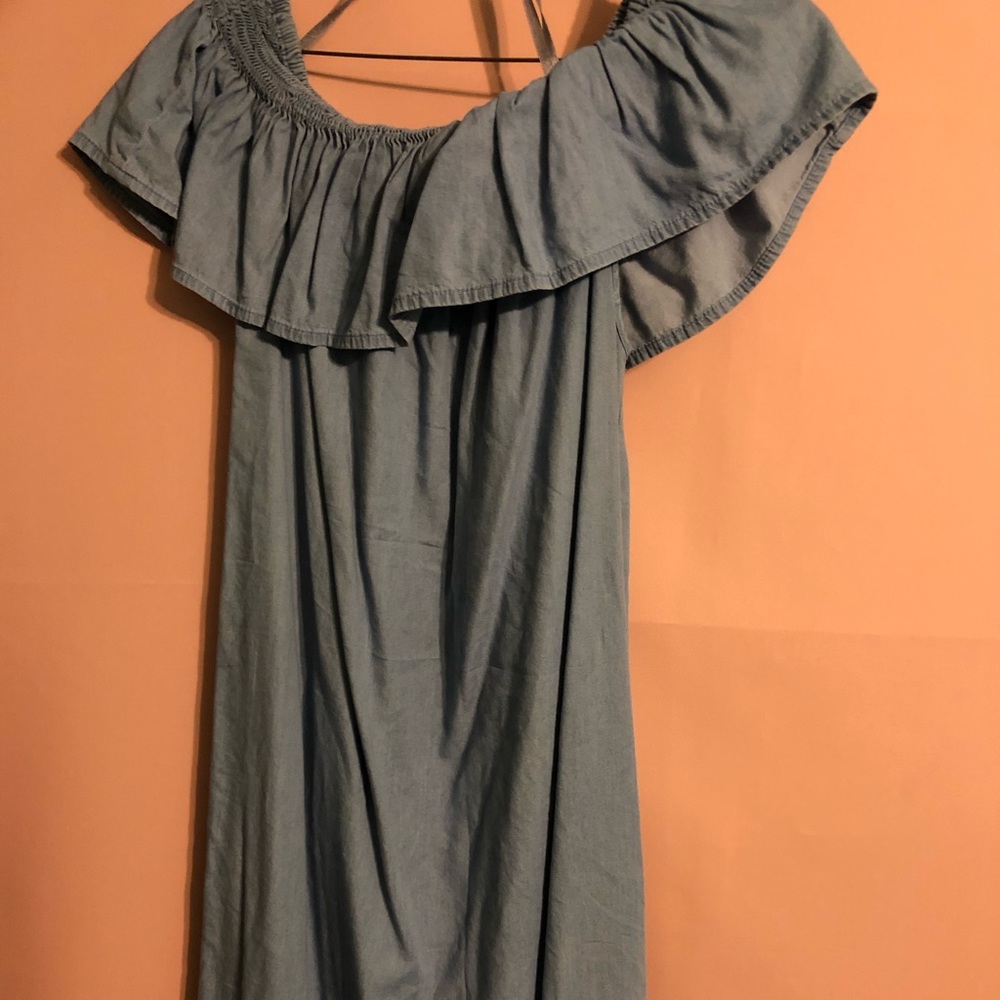LOFT off the shoulder dress